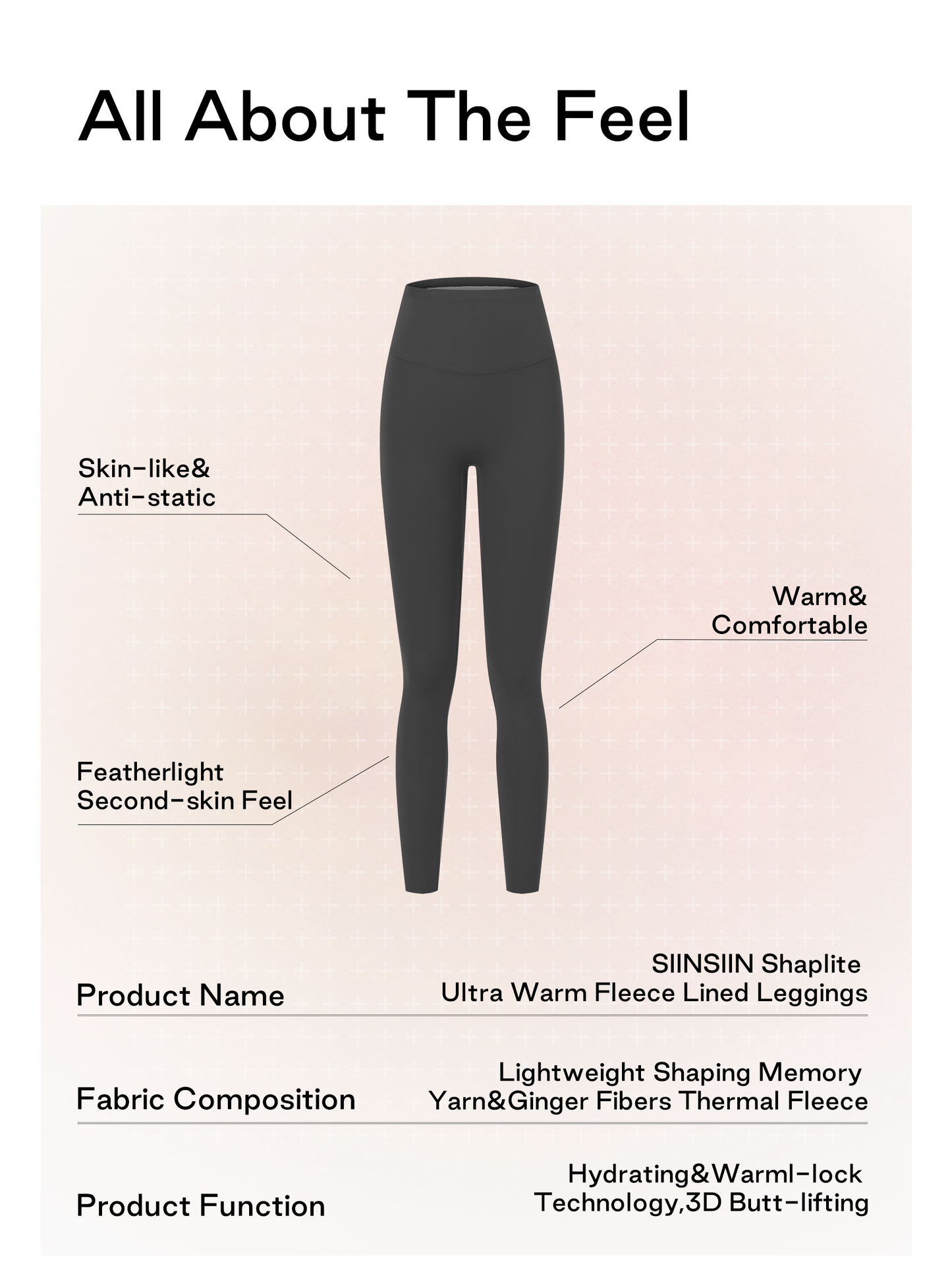 SIINSIIN Shaplite™ Ultra Warm Fleece Lined Leggings