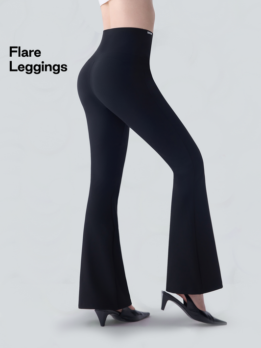 SIINSIIN Flare Leggings for Women Workout Yoga Pants High Waisted Tummy Control Butt Lifting Squat Proof Womens Flare Bootcut