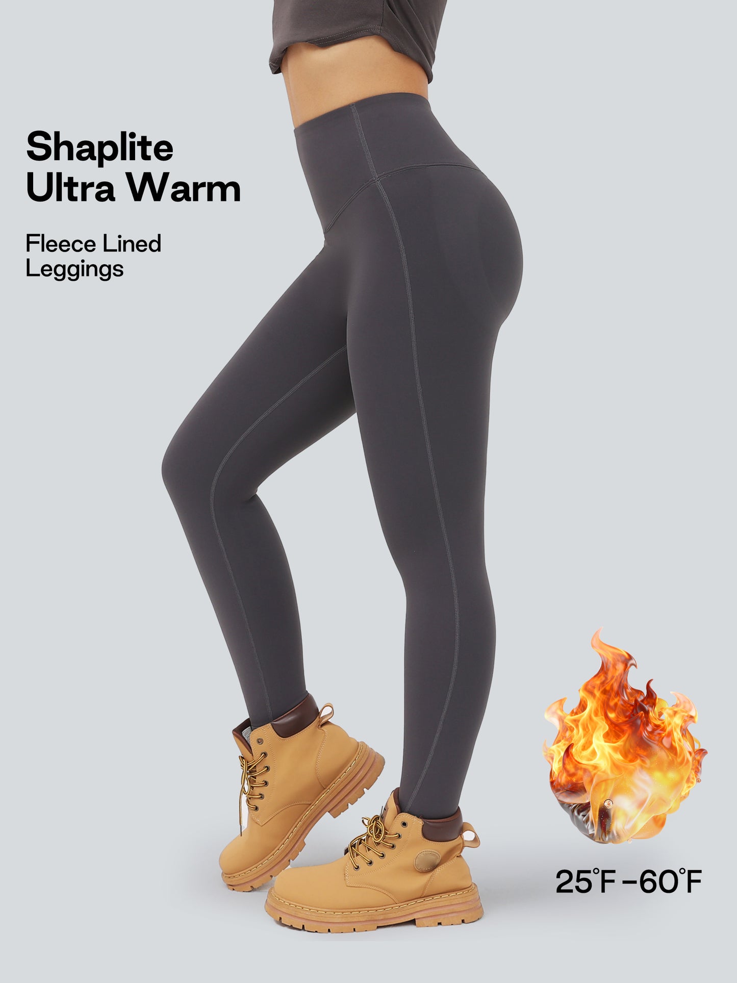 SIINSIIN Shaplite™ Ultra Warm Fleece Lined Butt-lifting Tummy-control Leggings