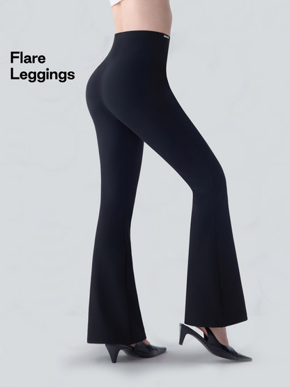 SIINSIIN Flare Leggings for Women Workout Yoga Pants High Waisted Tummy Control Butt Lifting Squat Proof Womens Flare Bootcut